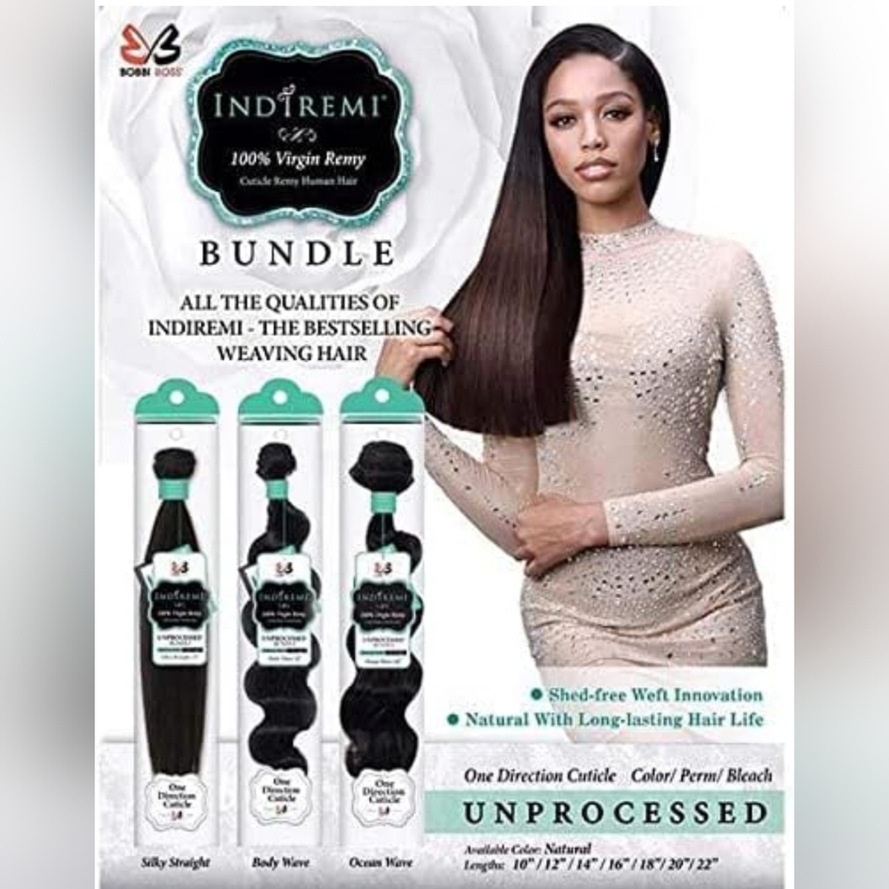 Bobbi Boss Unprocessed Weaving Hair - Picture 2 of 3